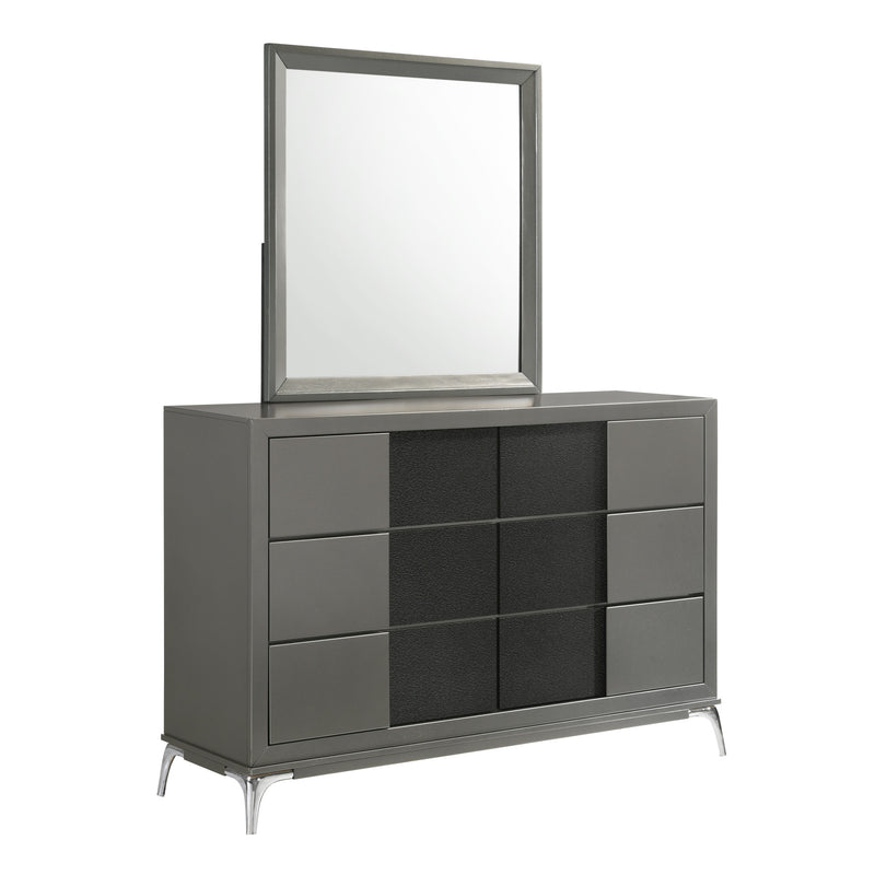 NOCTURNE MIRROR-SLATE
