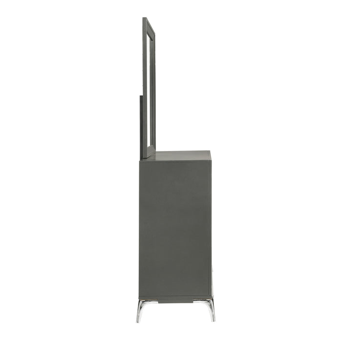 NOCTURNE MIRROR-SLATE