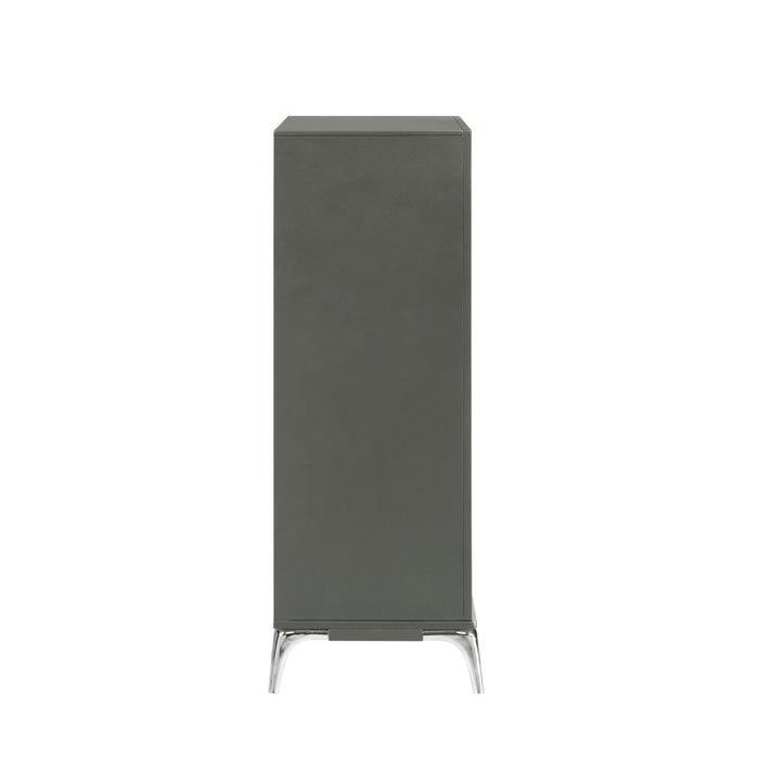NOCTURNE 4 DRAWER CHEST-SLATE