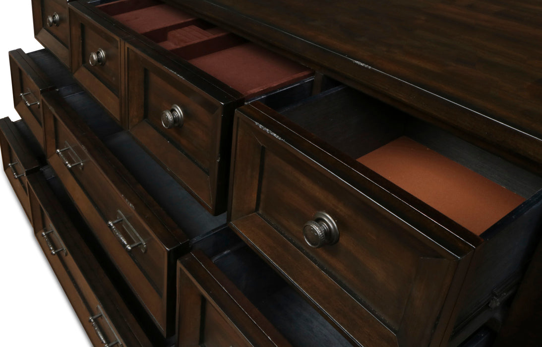 SEVILLA MIRROR-WALNUT