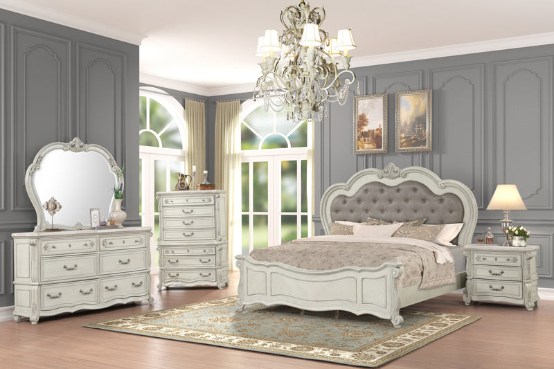 BIANELLO MIRROR-VINTAGE IVORY