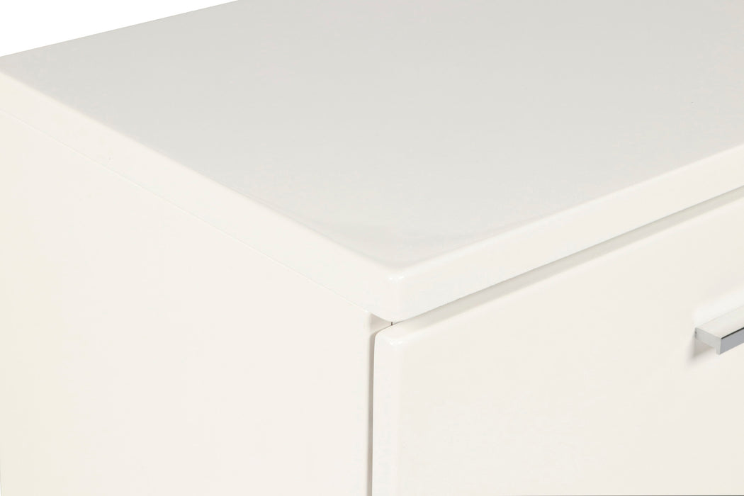 SAPPHIRE NIGHTSTAND-WHITE