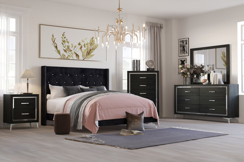 HUXLEY DRESSER-BLACK