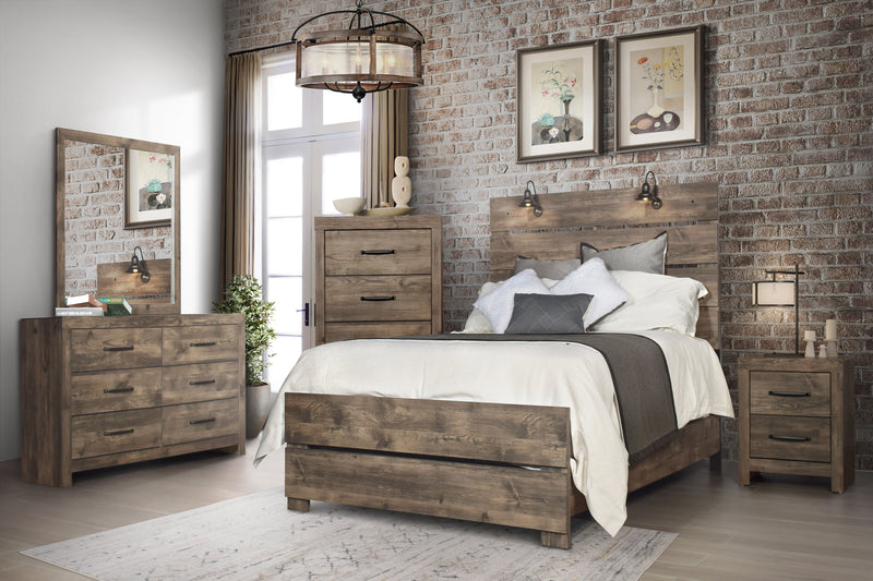MISTY LODGE DRESSER- GREIGE