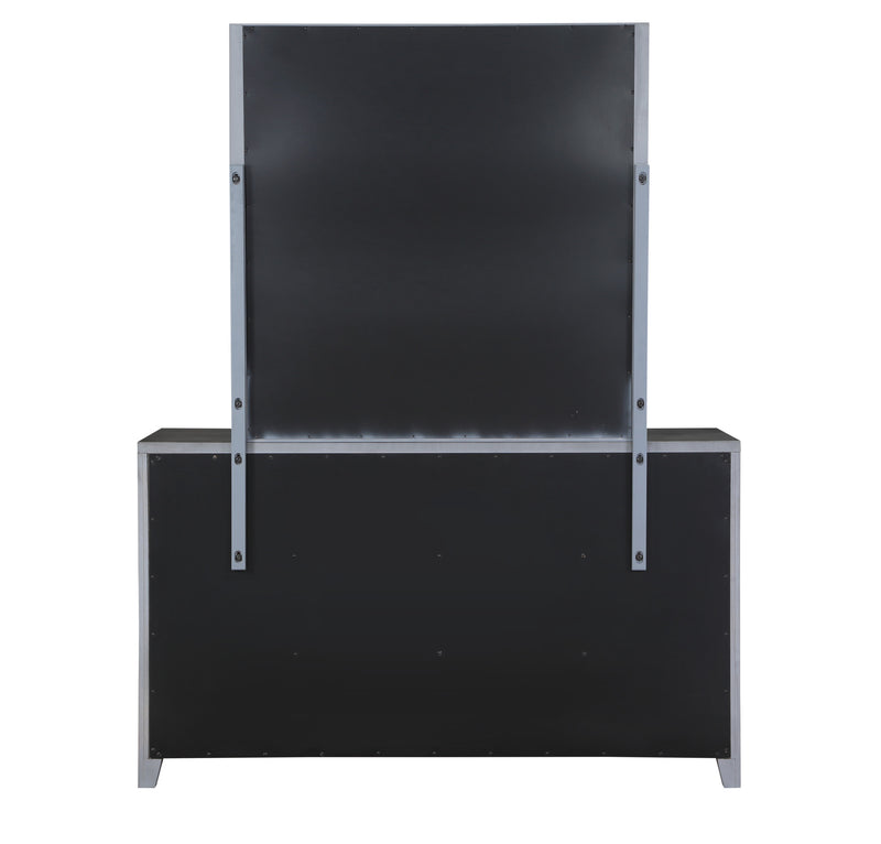 ODESSA MIRROR-CHARCOAL