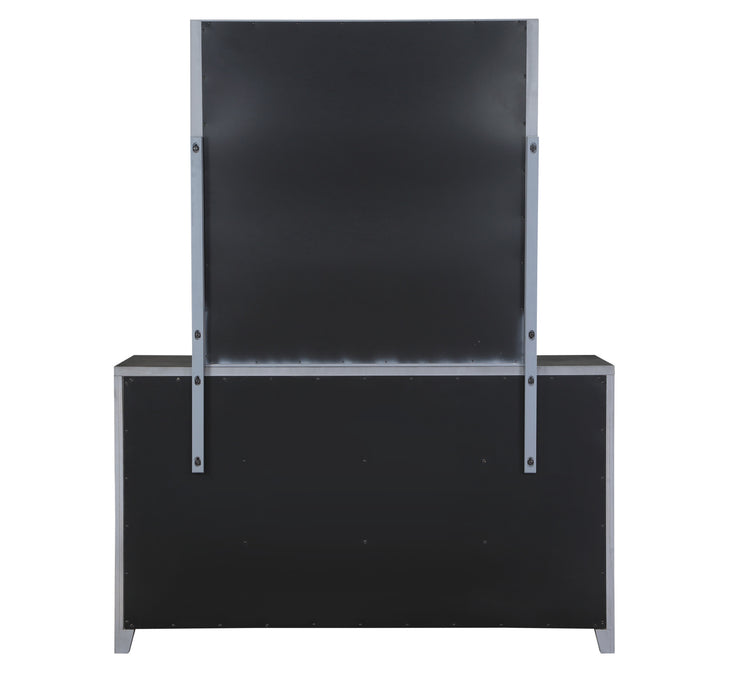 ODESSA MIRROR-CHARCOAL