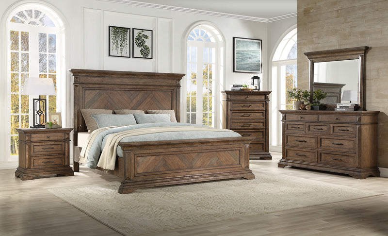 MAR VISTA MIRROR-WALNUT