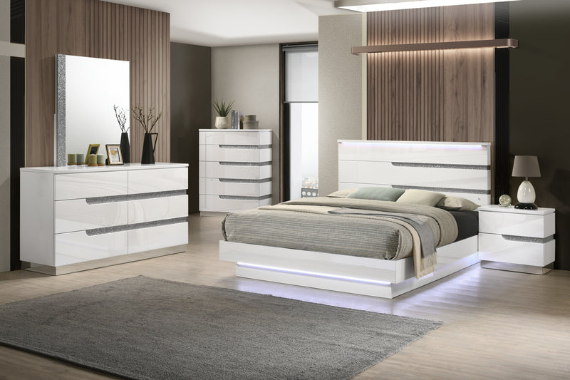 PARADOX NIGHTSTAND-WHITE
