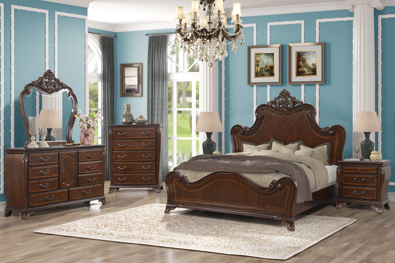 MONTECITO MIRROR-CHERRY