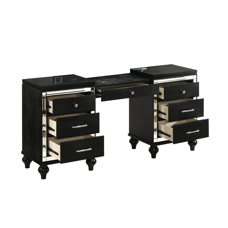 VALENTINO VANITY TABLE-BLACK
