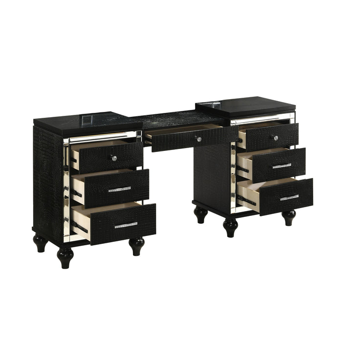 VALENTINO VANITY TABLE-BLACK