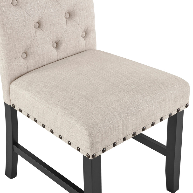 DAPHNE 5 PC NATURAL 42" COUNTER SET W/NATURAL CHAIRS