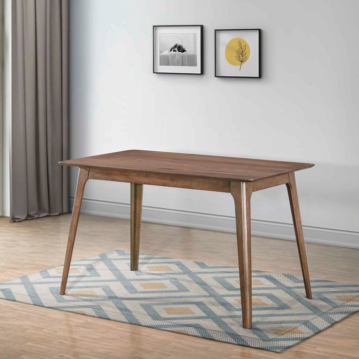 OSCAR COUNTER HEIGHT WOOD TABLE-WALNUT