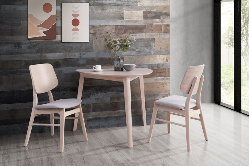 OSCAR COUNTER HEIGHT TABLE-WHITE ASH