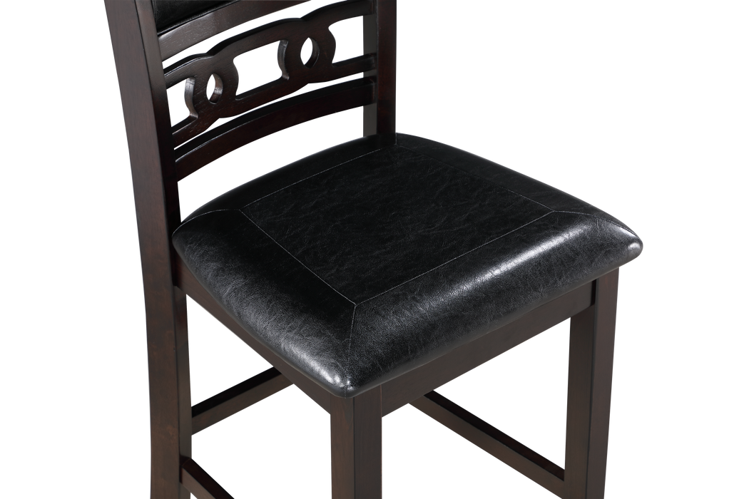 GIA COUNTER CHAIRS (2/CTN)-EBONY
