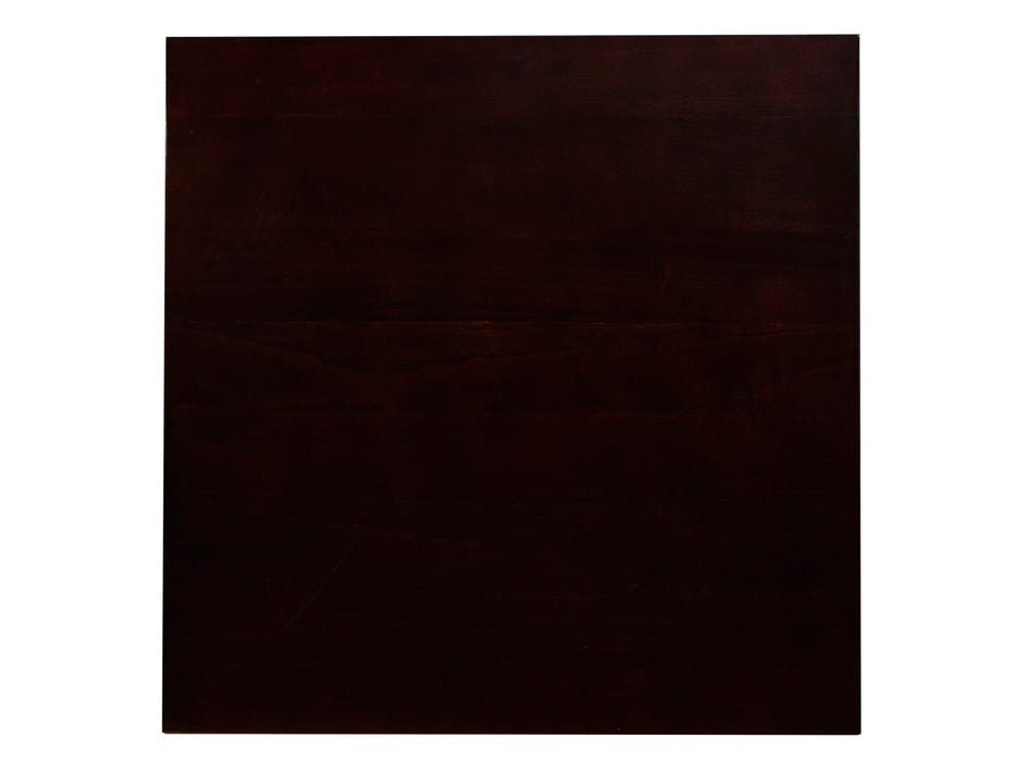 GIA 3 PC 30" STORAGE COUNTER TABLE & 2 CHAIRS-EBONY