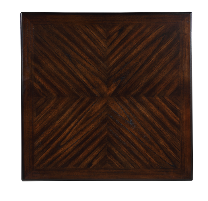 GIA 5 PC 42" SQUARE COUNTER TABLE & 4 CHAIRS-CHERRY