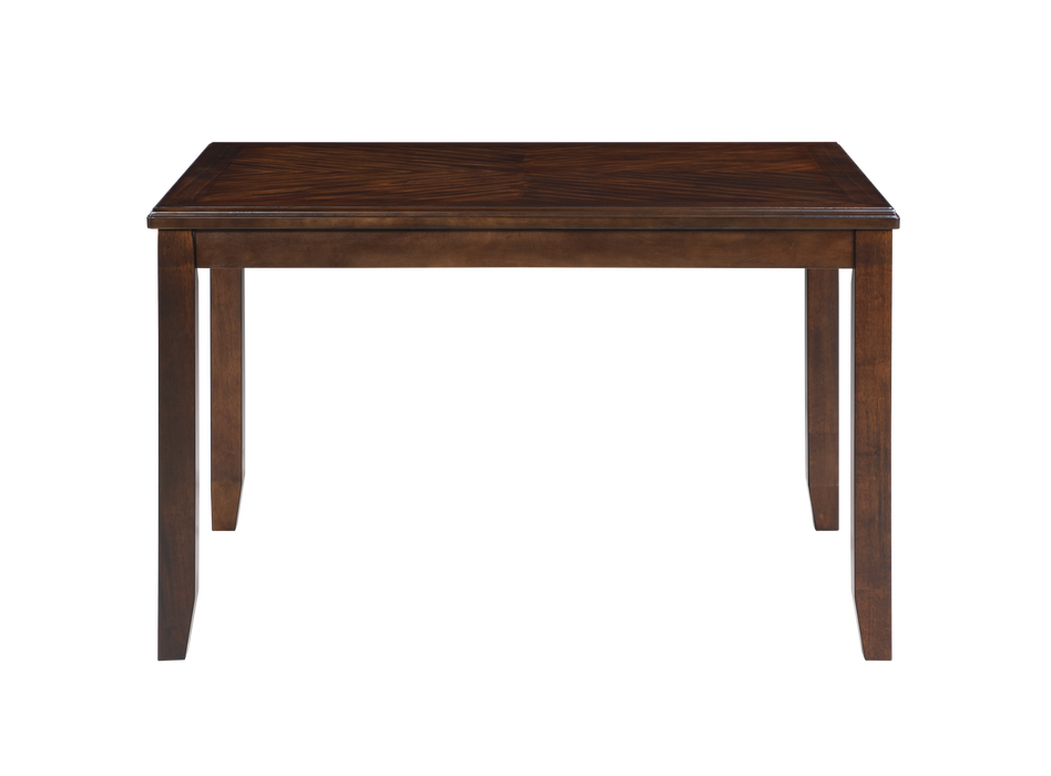 GIA 5 PC 48" RECTANGLE DINING TABLE & 4 CHAIRS-CHERRY