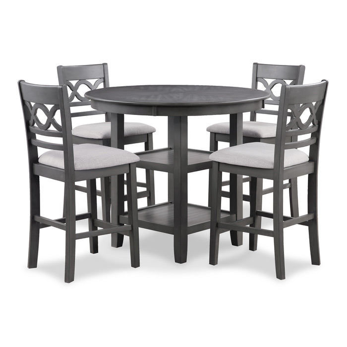 CORI COUNTER 5 PC SET-GRAY