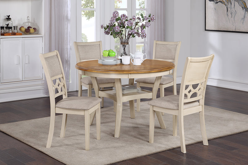 MITCHELL 5 PC DINING SET-GRAY