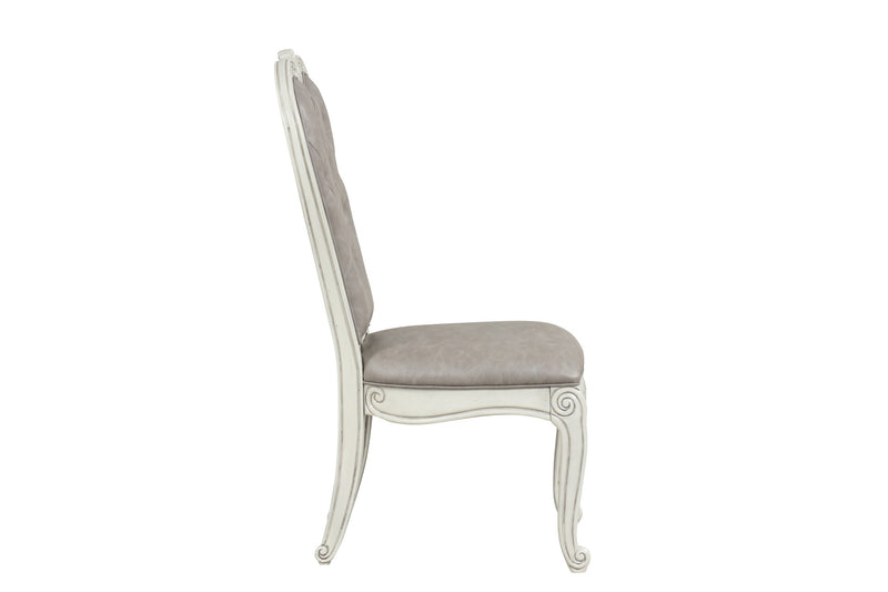 BIANELLO SIDE CHAIR-VINTAGE IVORY