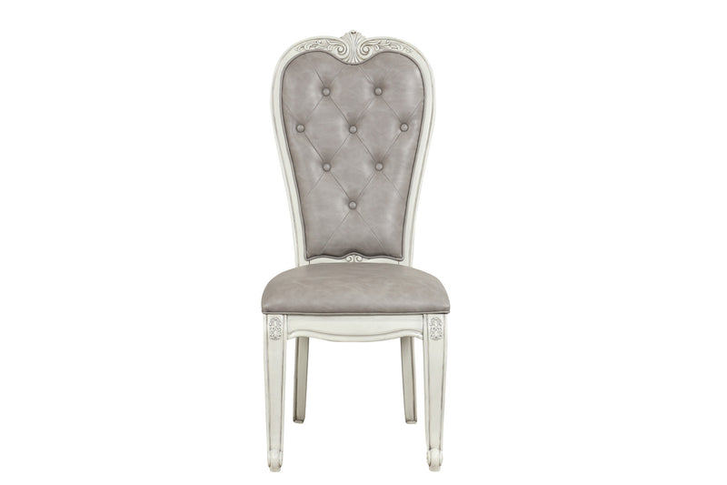 BIANELLO SIDE CHAIR-VINTAGE IVORY