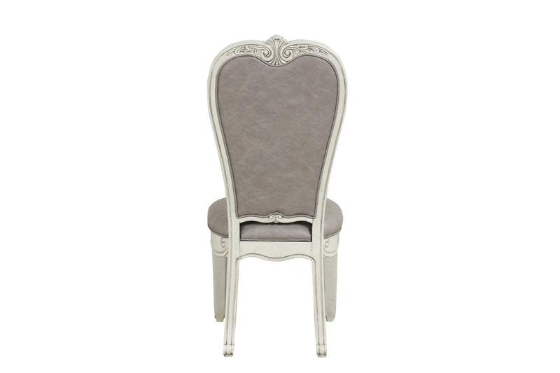 BIANELLO SIDE CHAIR-VINTAGE IVORY