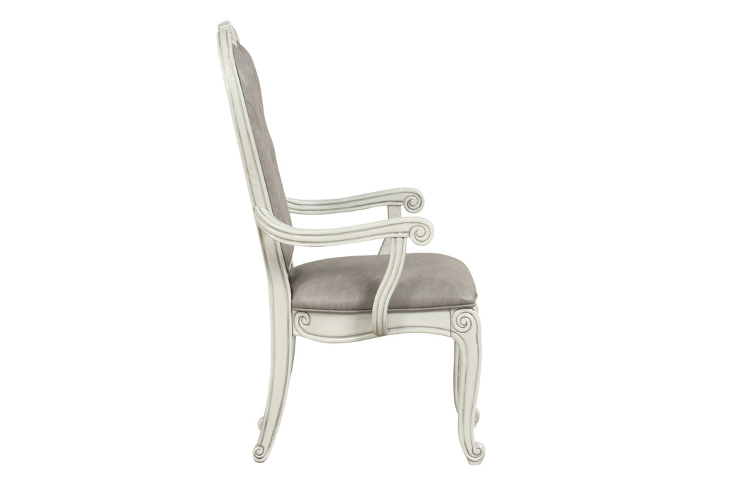 BIANELLO ARM CHAIR-VINTAGE IVORY