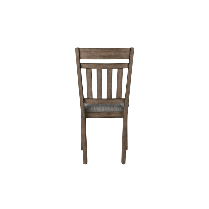 HARRISBURG DINING CHAIR (2 PER CARTON)--WALNUT