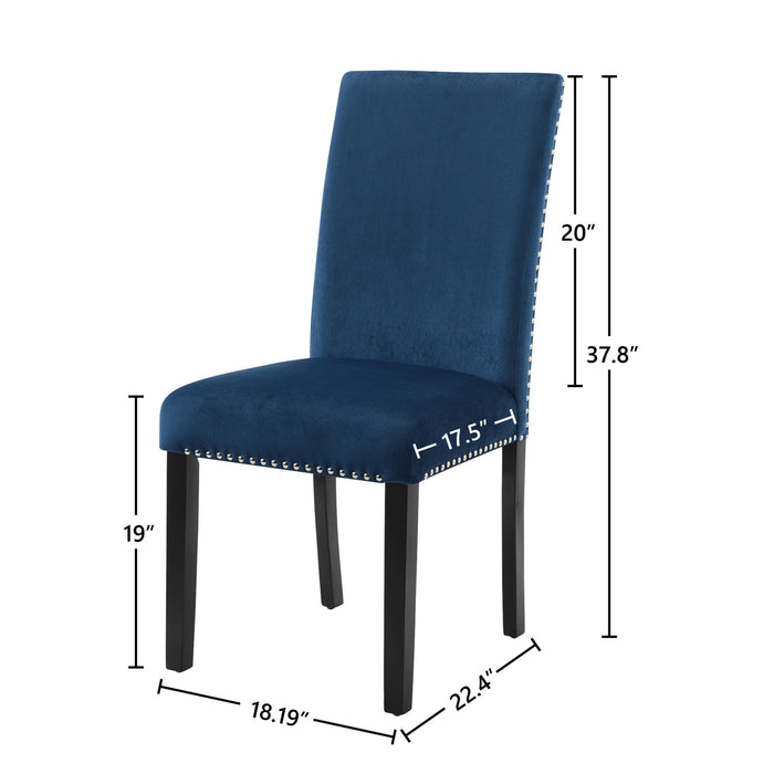 CELESTE DINING CHAIR-BLUE