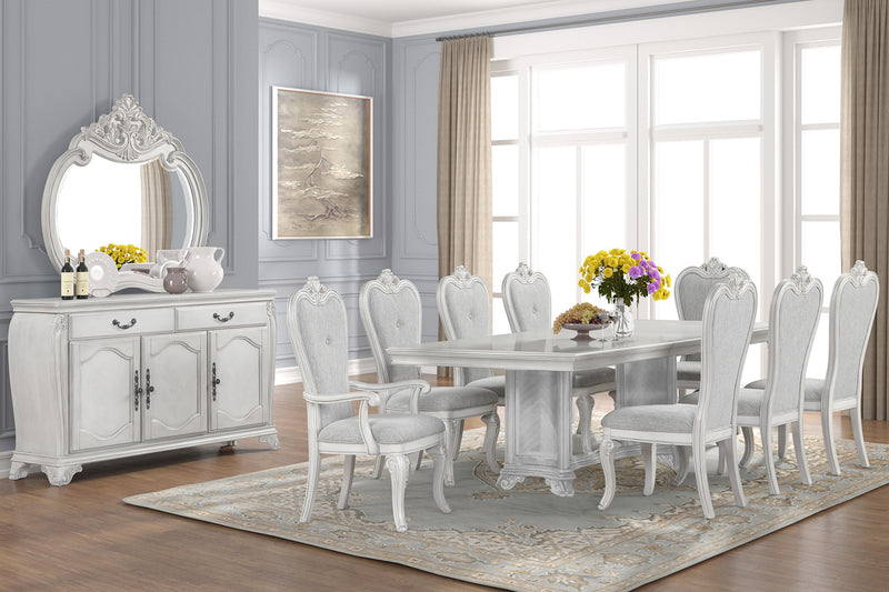 CAMBRIA HILLS BUFFET MIRROR-MIST GRAY