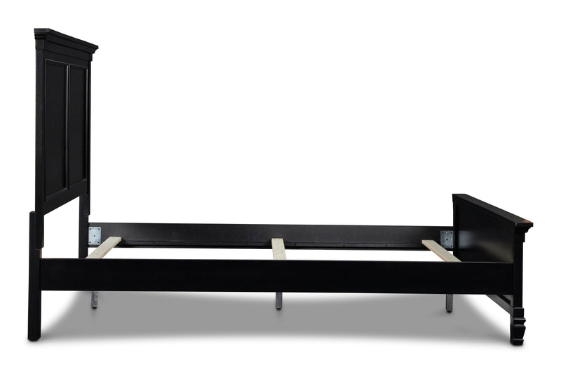 TAMARACK 3/3 TWIN BED - BLACK