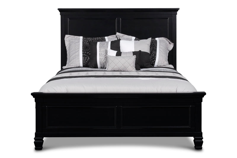 TAMARACK 4/6 FULL BED -BLACK