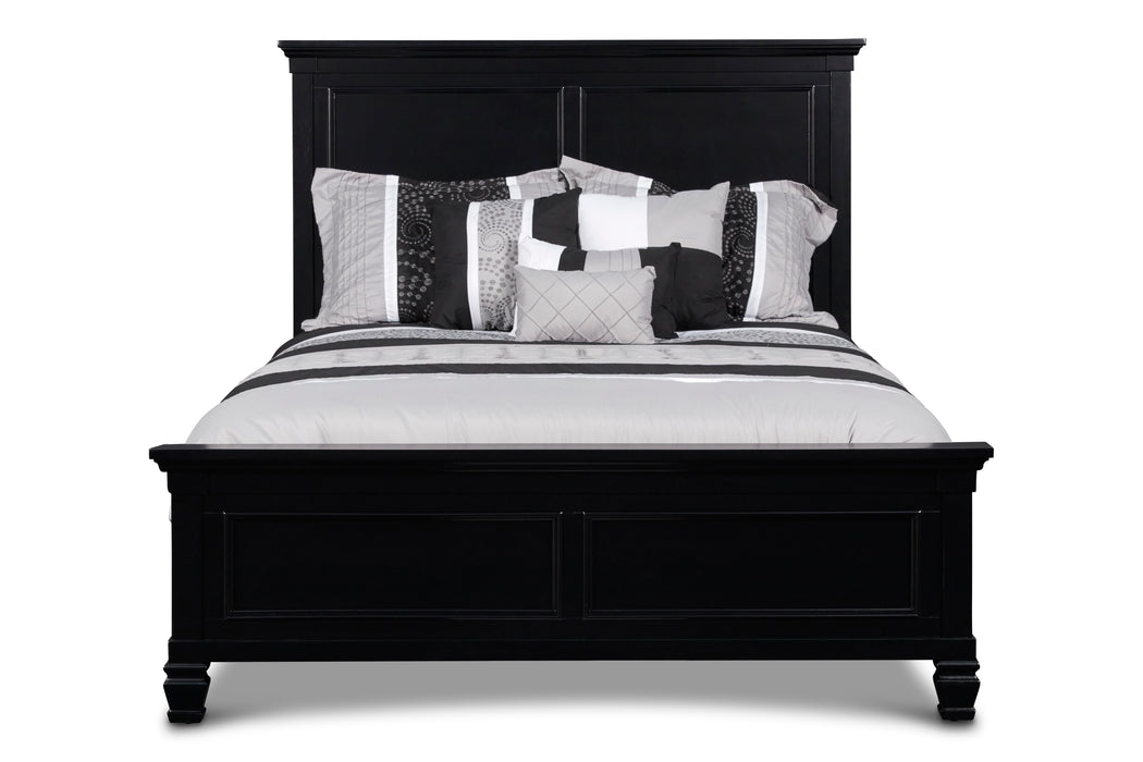 TAMARACK 4/6 FULL BED -BLACK
