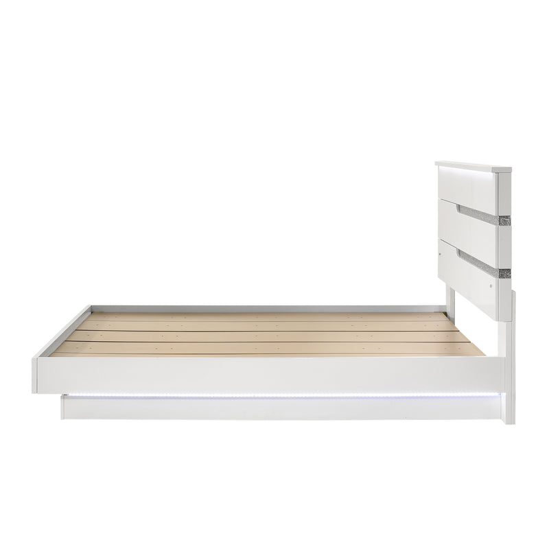 PARADOX WHITE  - 6/6 EK BED ONLY