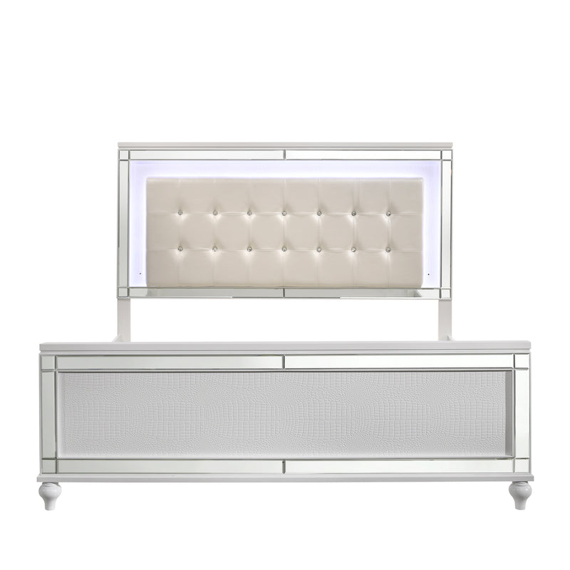 VALENTINO 6/0 WK BED - WHITE