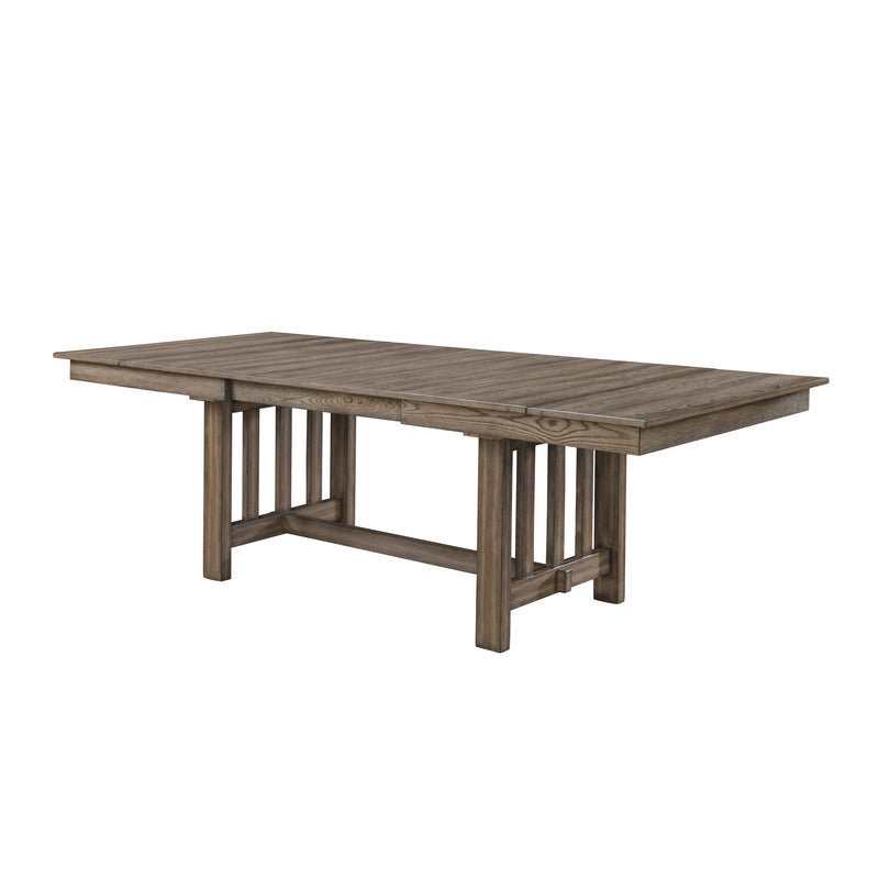 HARRISBURG  DINING TABLE - TOP & BASE - WALNUT