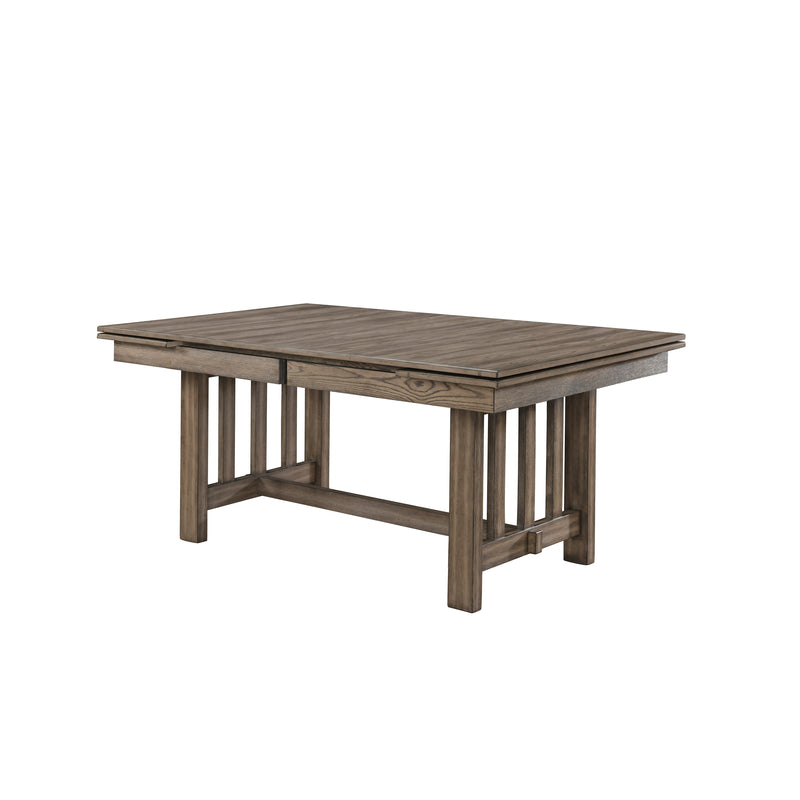 HARRISBURG  DINING TABLE - TOP & BASE - WALNUT