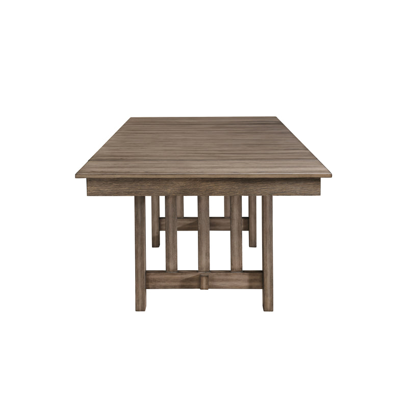 HARRISBURG  DINING TABLE - TOP & BASE - WALNUT