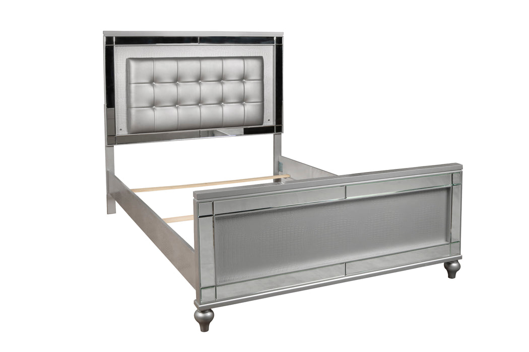 VALENTINO 6/0 WK BED - SILVER