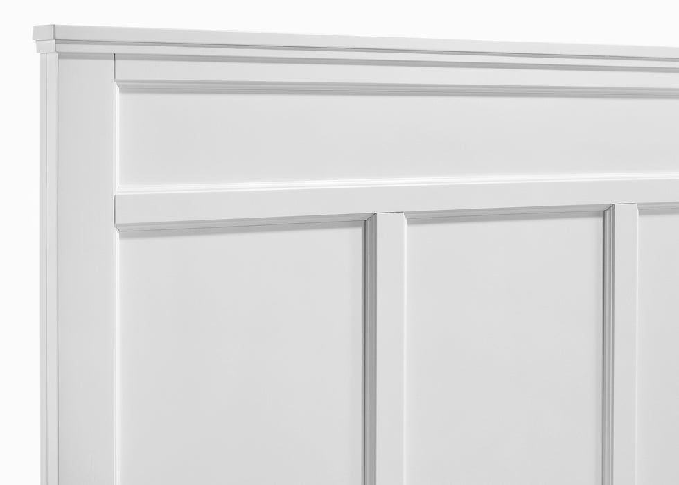 ANDOVER 4/6 FULL BED - WHITE