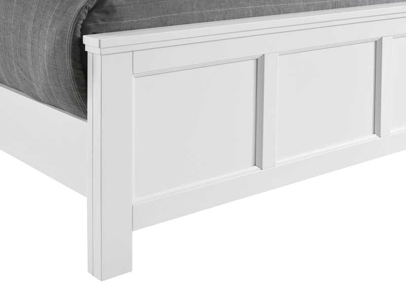 ANDOVER 4/6 FULL BED - WHITE