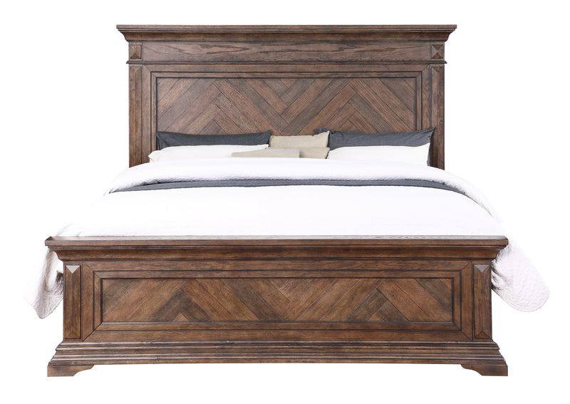 MAR VISTA 5/0 Q BED -WALNUT