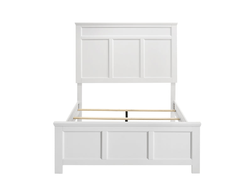 ANDOVER 3/3 TWIN BED - WHITE
