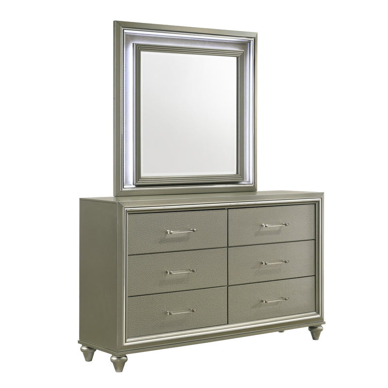 LUMINA LIGHTED MIRROR- SILVER