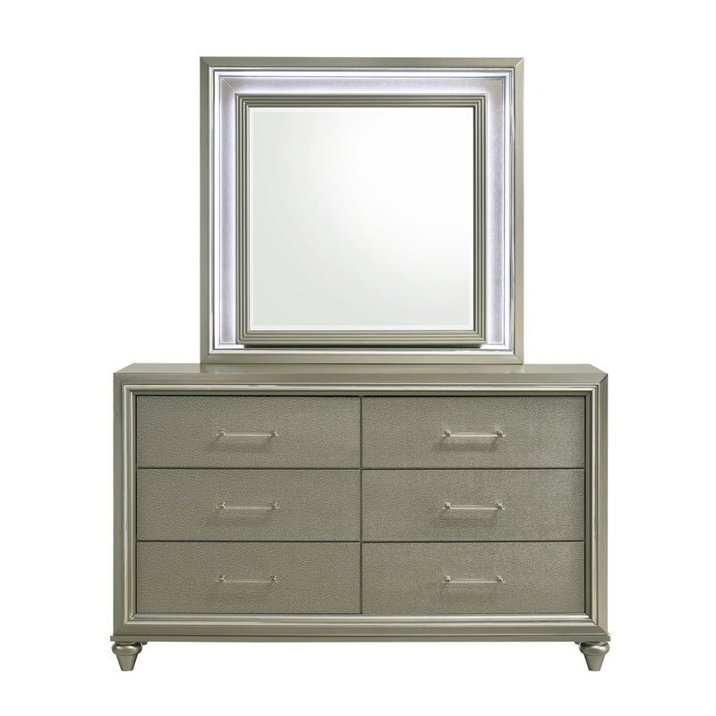 LUMINA LIGHTED MIRROR- SILVER
