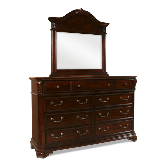EMILIE MIRROR- TUDOR BROWN