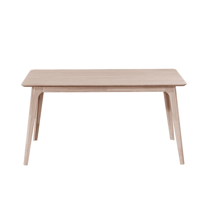 OSCAR 60" TABLE-WHITE ASH