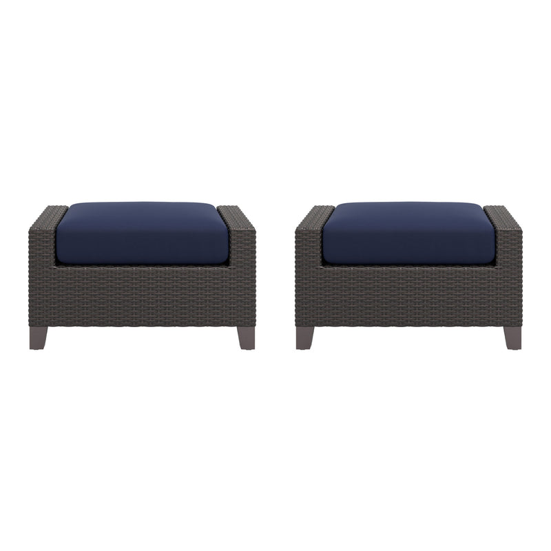 SKYE OTTOMAN (2 PER CARTON)-BLUE