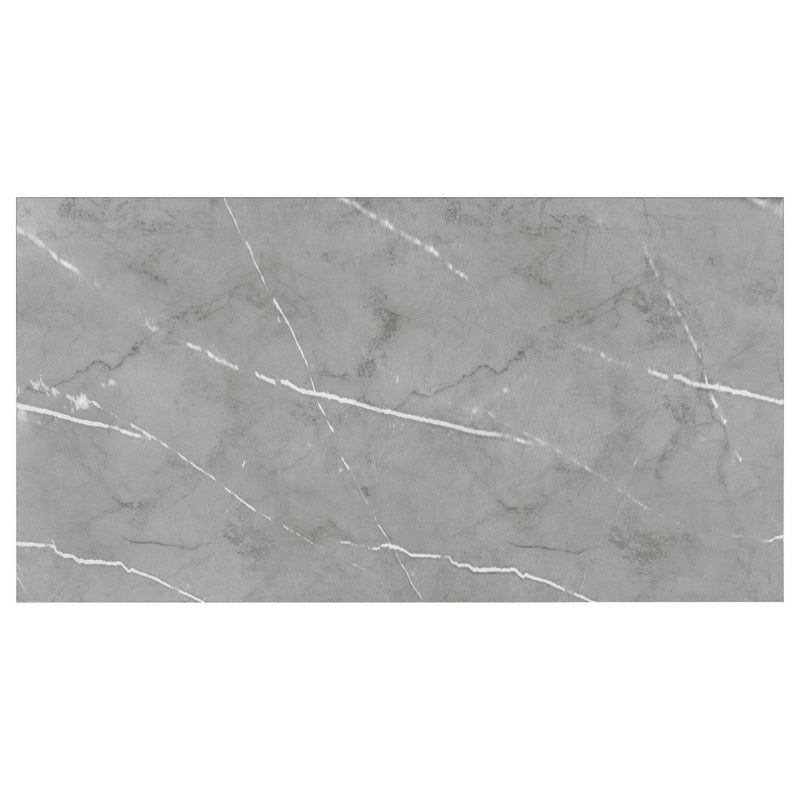 Sterling 72-inch Rectangular Dining Table Grey Faux Marble